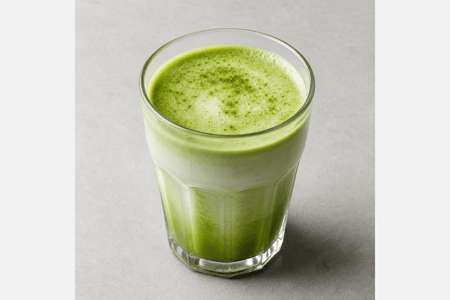 Photorealistic 抹茶拿铁 menu-main p08 food image by VDAMO