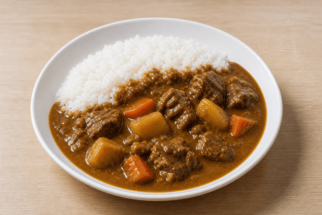 Immagine food VDAMO: Japanese curry rice P04
