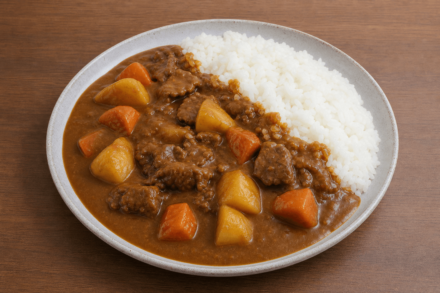 Photorealistic Japanese curry rice P10 food image by VDAMO