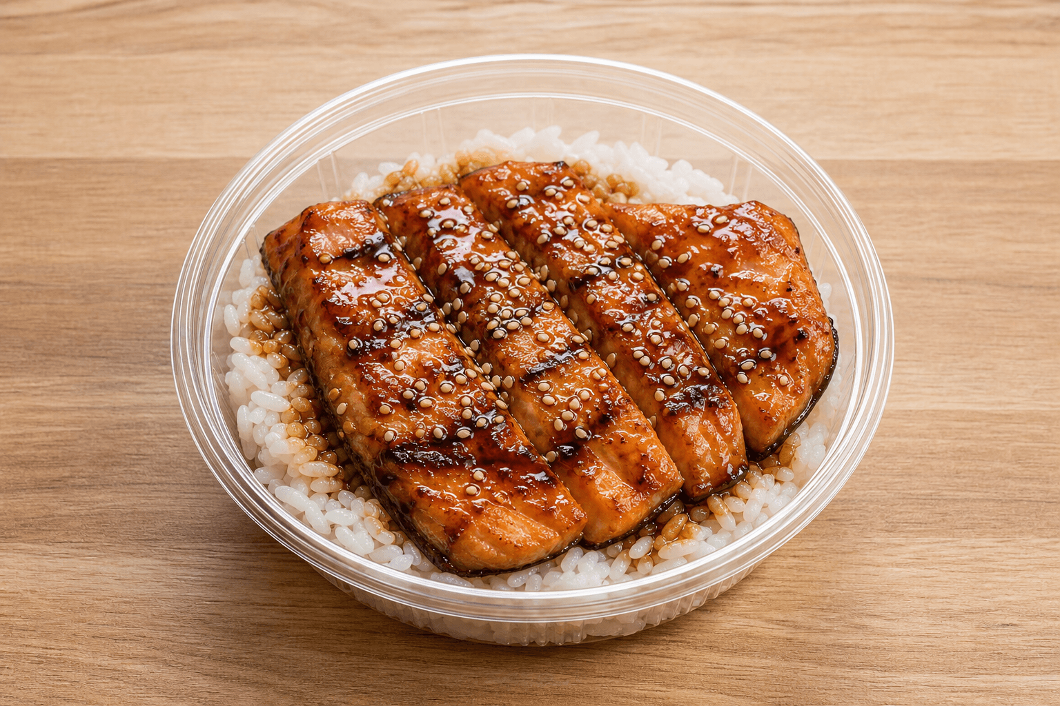 Photorealistic Salmon teriyaki menu-main p07 food image by VDAMO