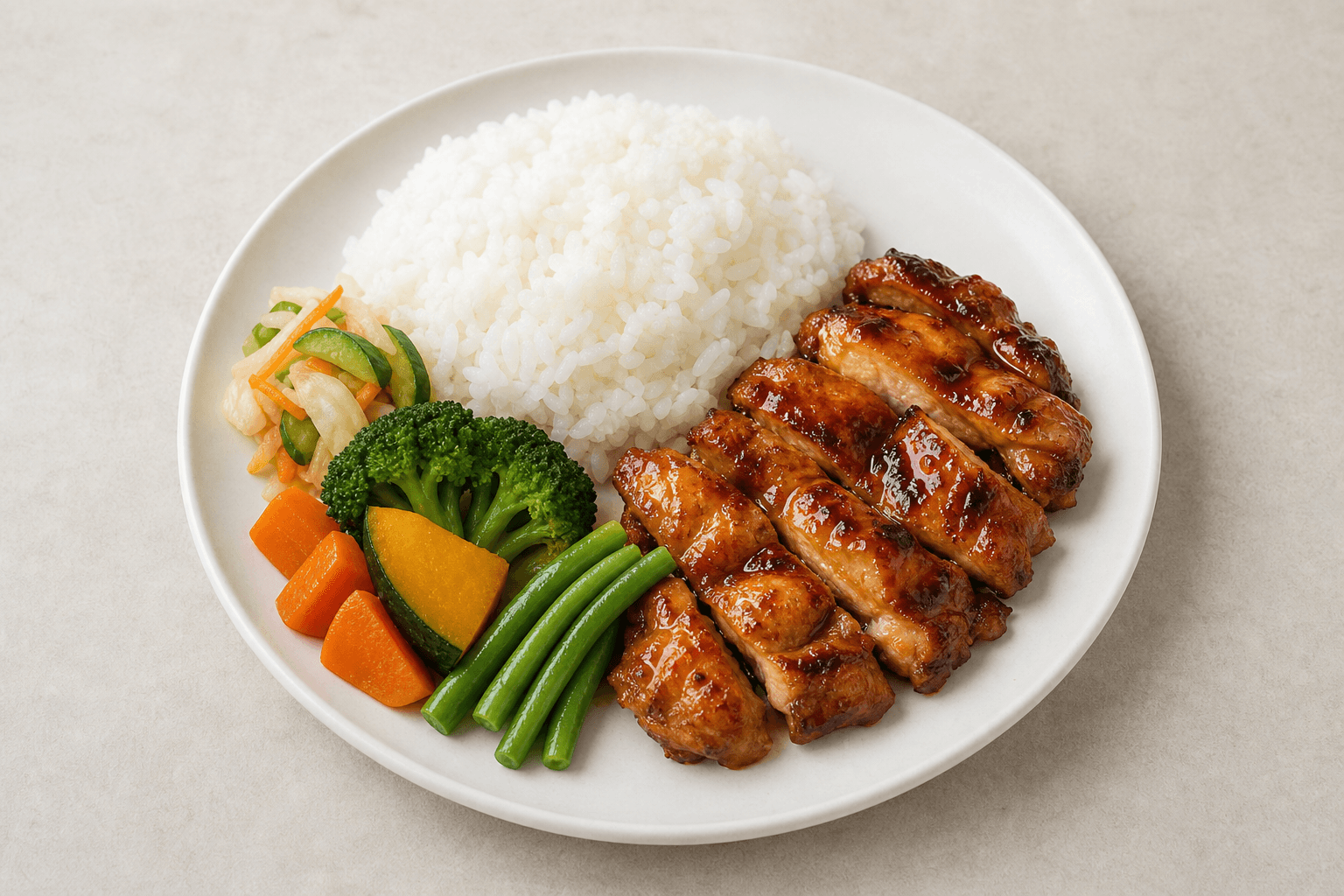 Photorealistic Japanese daily bento 027 P01 food image by VDAMO