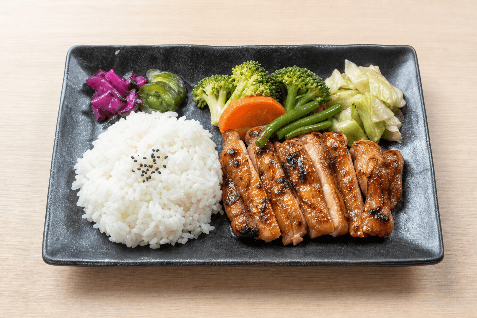 Photorealistic Japanese daily bento 075 P02 food image by VDAMO