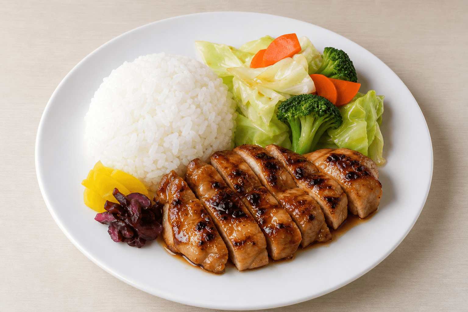 Photorealistic Japanese daily bento 115 P01 food image by VDAMO