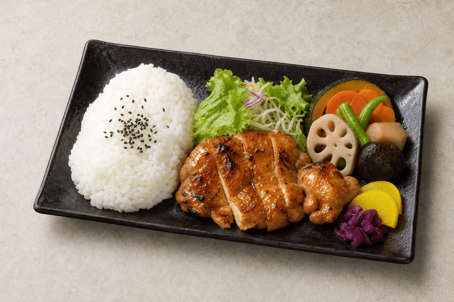 Photorealistic Japanese daily bento 139 P02 food image by VDAMO