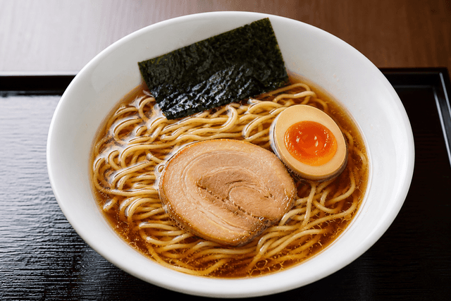 Photorealistic Shoyu ramen menu-main food image by VDAMO