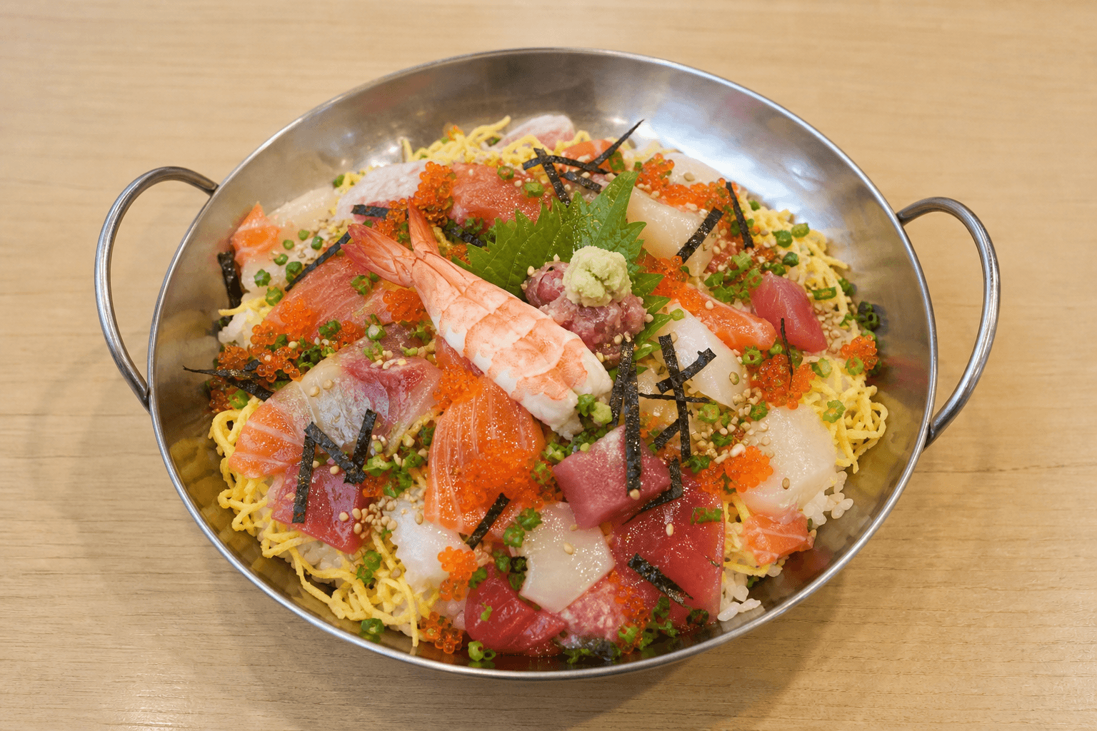 Photorealistic Chirashi sushi menu-main p05 food image by VDAMO