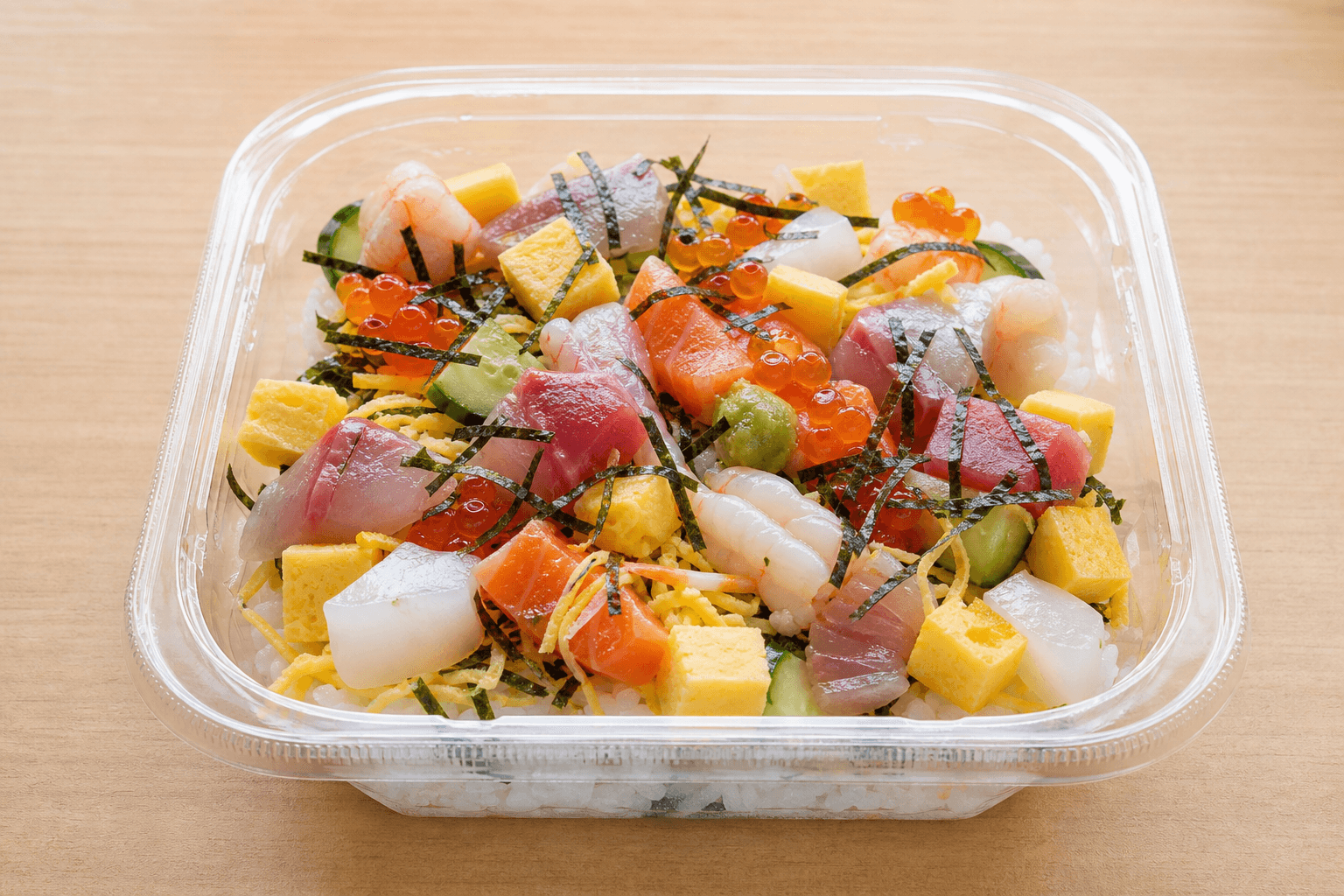 Photorealistic Chirashi sushi menu-main p07 food image by VDAMO