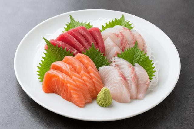 Photorealistic Sashimi platter menu-main p01 food image by VDAMO