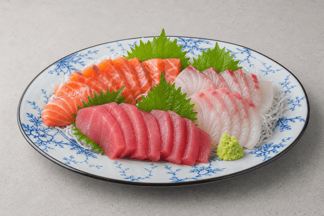 Photorealistic Sashimi platter menu-main p03 food image by VDAMO
