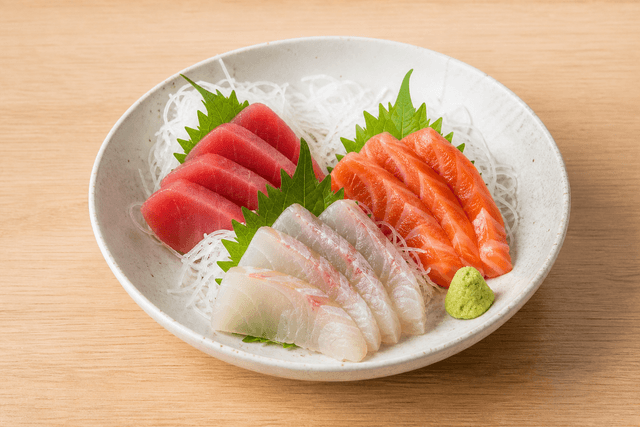 Photorealistic Sashimi platter menu-main p04 food image by VDAMO