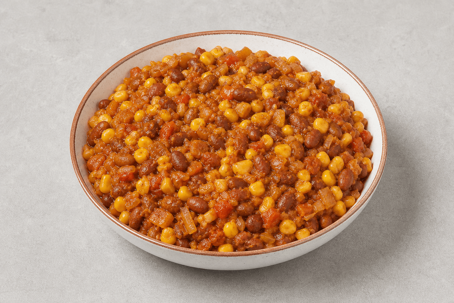 Photorealistic 肯尼亚玉米豆炖菜 menu-main p09 food image by VDAMO