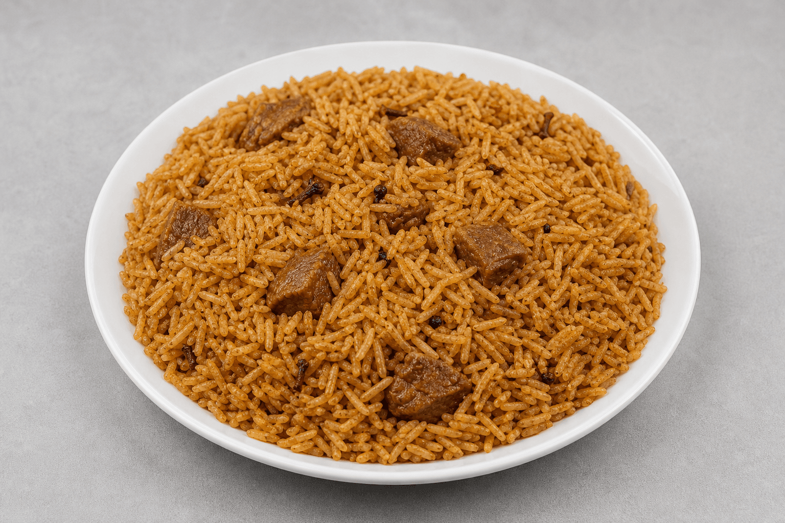 Photorealistic Kenyan pilau menu-main p03 food image by VDAMO