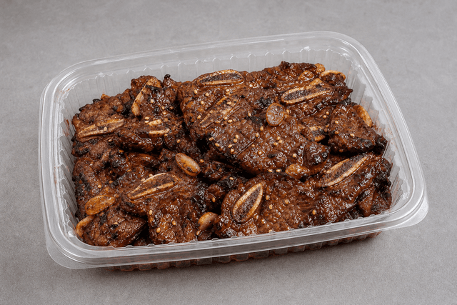 Photorealistic Korean galbi menu-main p07 food image by VDAMO