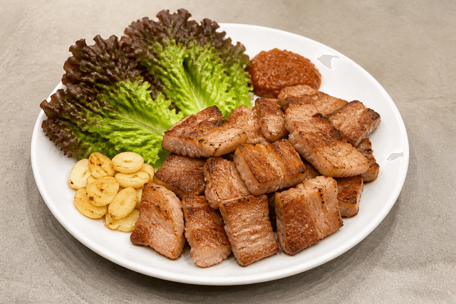 Photorealistic Samgyeopsal menu-main p01 food image by VDAMO