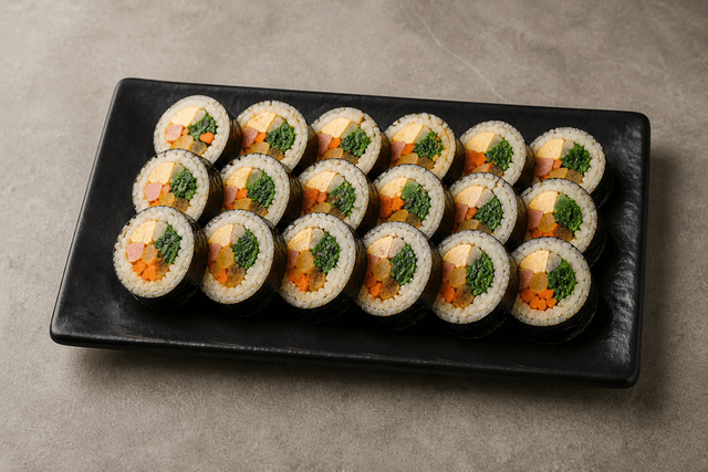 Photorealistic Kimbap menu-main p02 food image by VDAMO