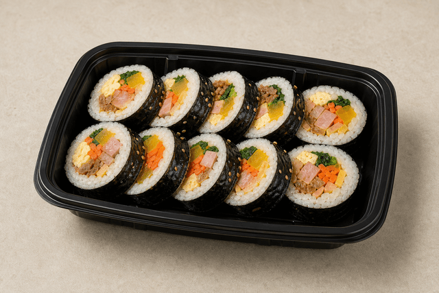 Photorealistic Kimbap menu-main p06 food image by VDAMO