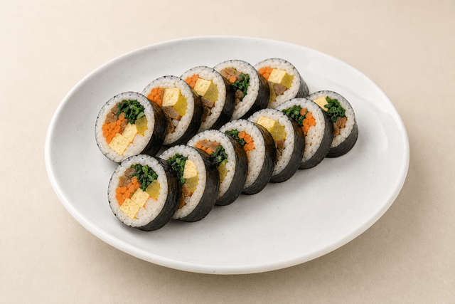 Photorealistic Kimbap menu-main p09 food image by VDAMO