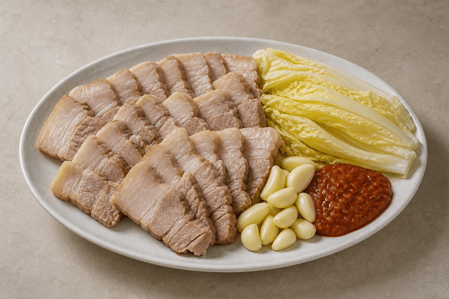 Photorealistic Bossam P03 food image by VDAMO
