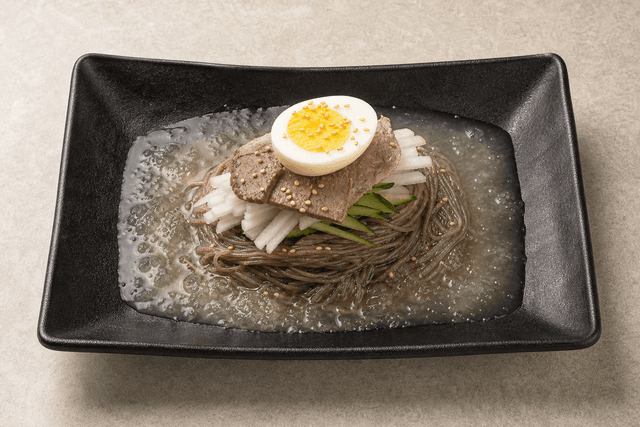 Photorealistic Naengmyeon menu-main p02 food image by VDAMO