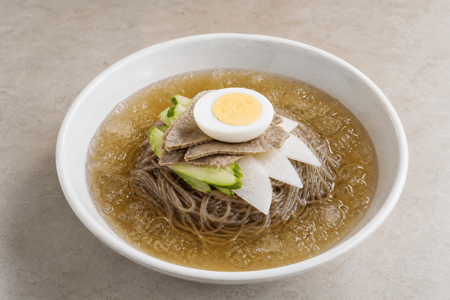 Photorealistic Naengmyeon menu-main p04 food image by VDAMO