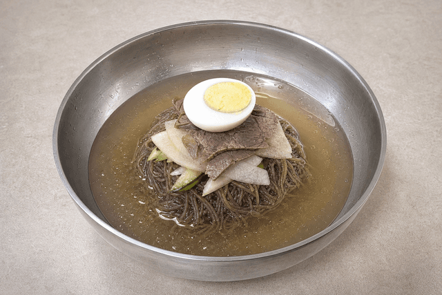 Photorealistic Naengmyeon menu-main p05 food image by VDAMO