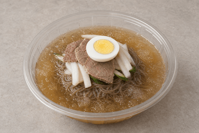 Photorealistic Naengmyeon menu-main p07 food image by VDAMO
