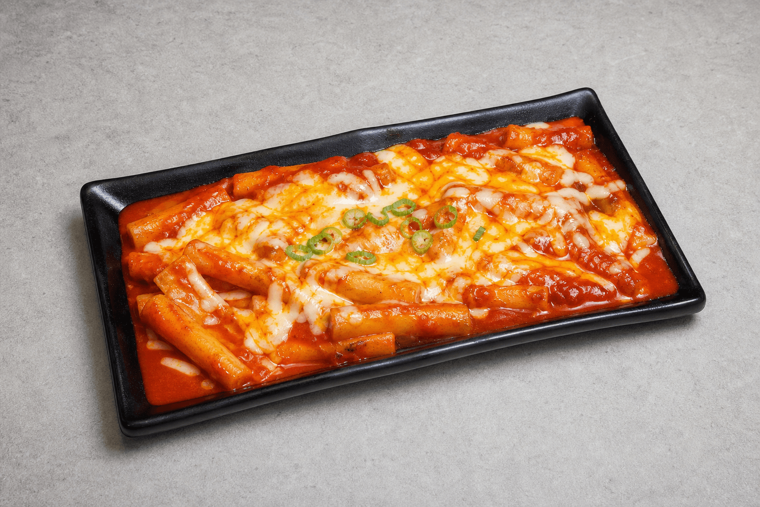 Photorealistic Cheese tteokbokki style 027 P02 food image by VDAMO