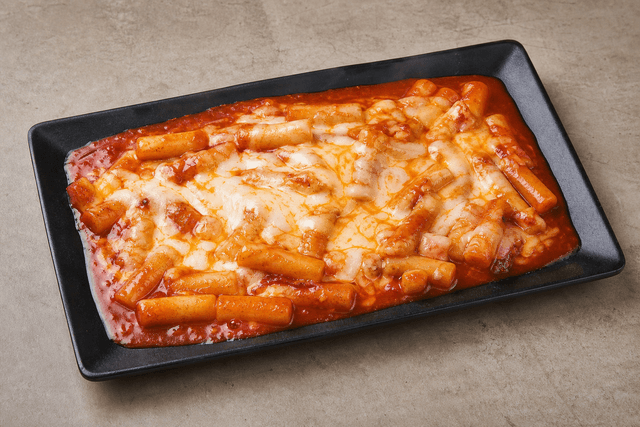 Gambar makanan Tteokbokki keju 051 P02 oleh VDAMO