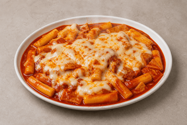 Gambar makanan Tteokbokki keju 051 P03 oleh VDAMO