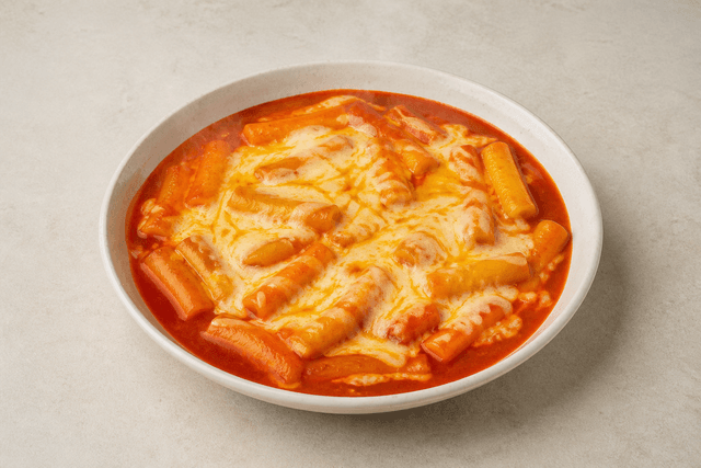Gambar makanan Tteokbokki keju 051 P04 oleh VDAMO