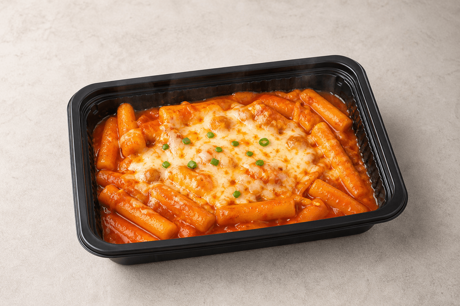 Photorealistic Cheese tteokbokki style 051 P06 food image by VDAMO