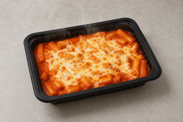VDAMO food-afbeelding: Tteokbokki met kaas 135 P06