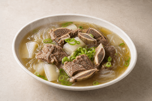 Photorealistic ซุปซี่โครงเนื้อเกาหลี menu-main p03 food image by VDAMO