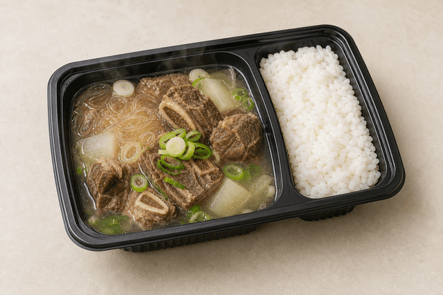 Photorealistic ซุปซี่โครงเนื้อเกาหลี menu-main p08 food image by VDAMO