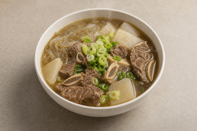 Photorealistic ซุปซี่โครงเนื้อเกาหลี menu-main p09 food image by VDAMO