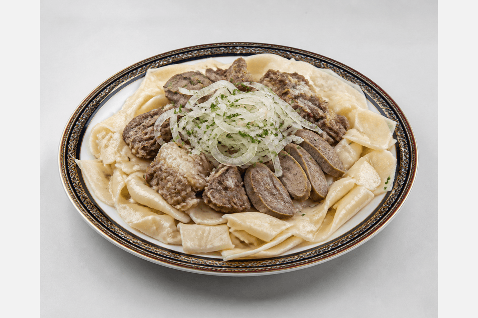 Photorealistic Beshbarmak menu-main p03 food image by VDAMO