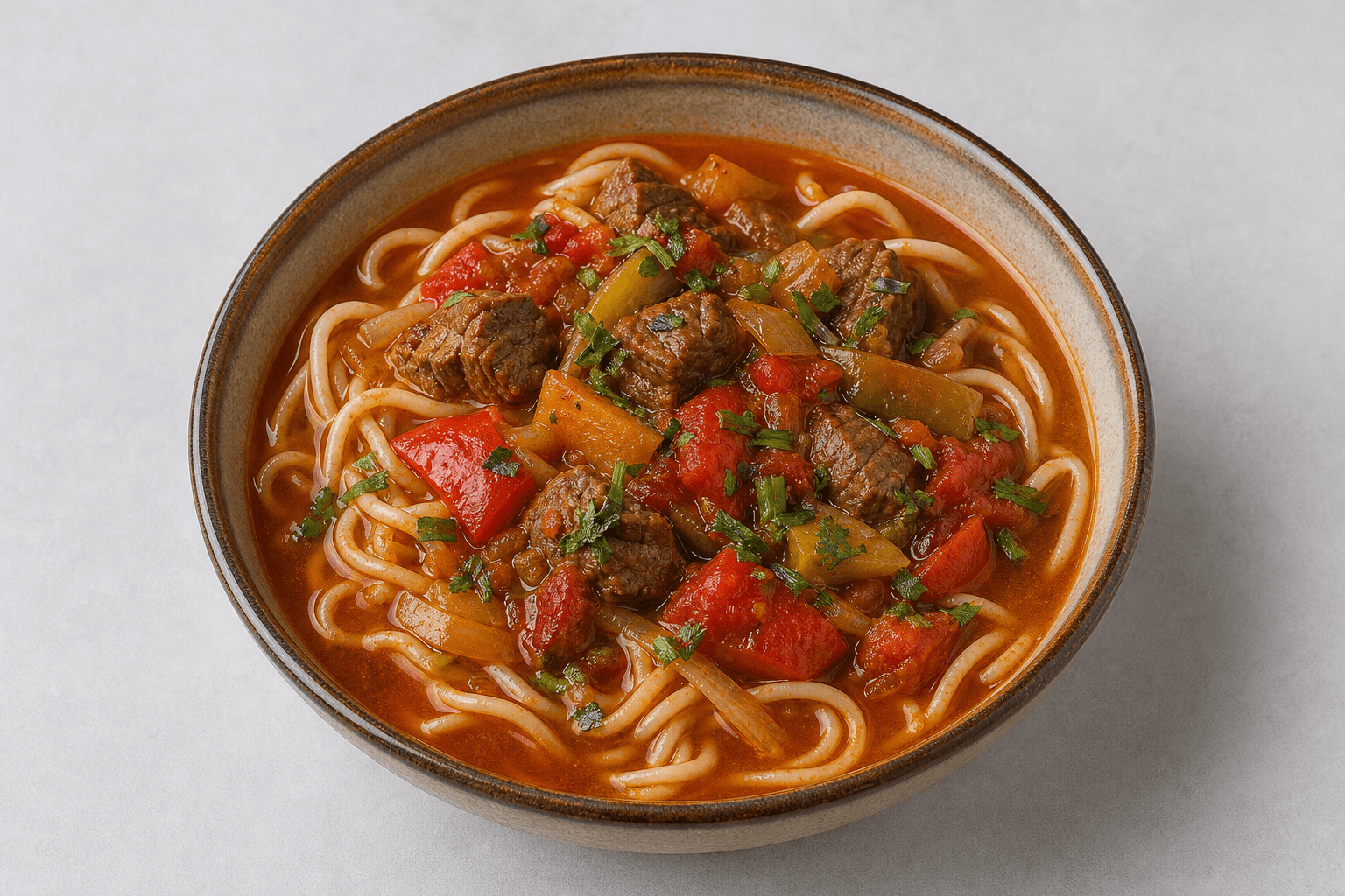 Photorealistic Central Asian lagman menu-main p05 food image by VDAMO