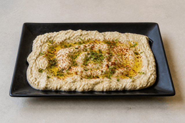 Photorealistic Baba ganoush menu-main p02 food image by VDAMO