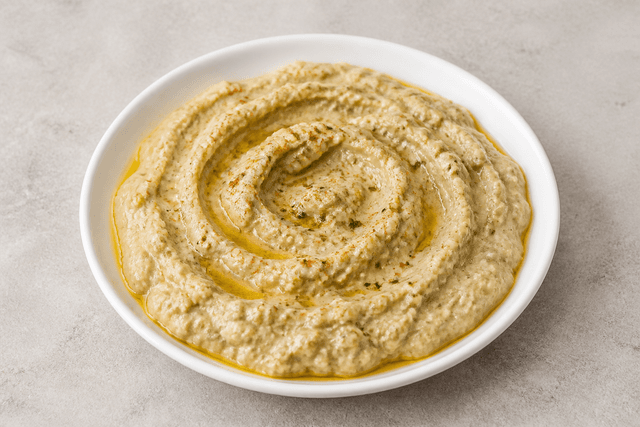 Photorealistic Baba ganoush menu-main p09 food image by VDAMO