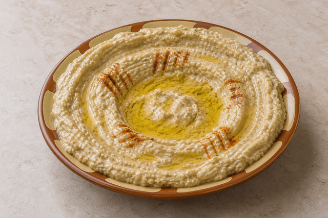 Photorealistic Baba ganoush menu-main p10 food image by VDAMO