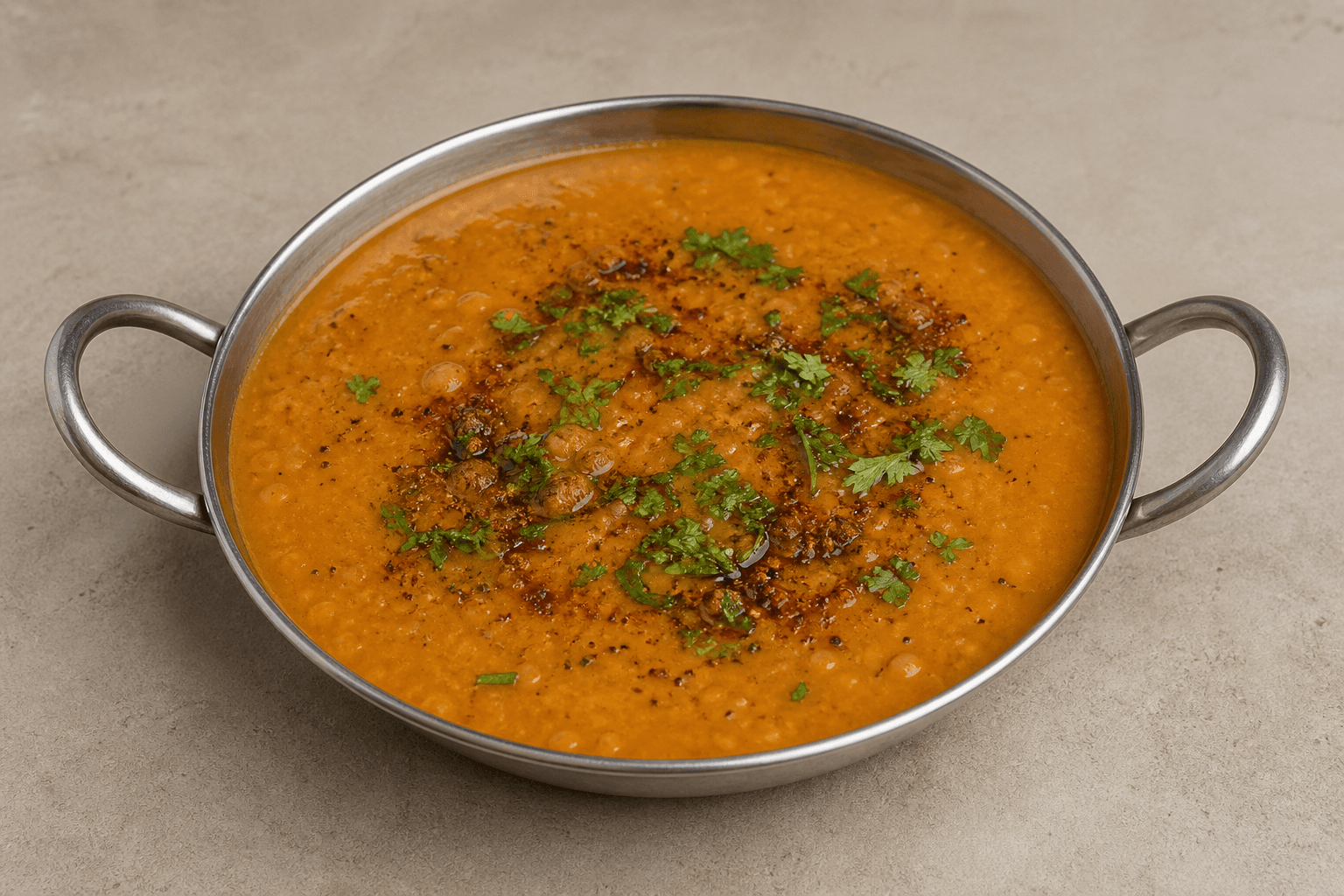 Photorealistic Middle Eastern lentil soup style 008 P05 food image by VDAMO