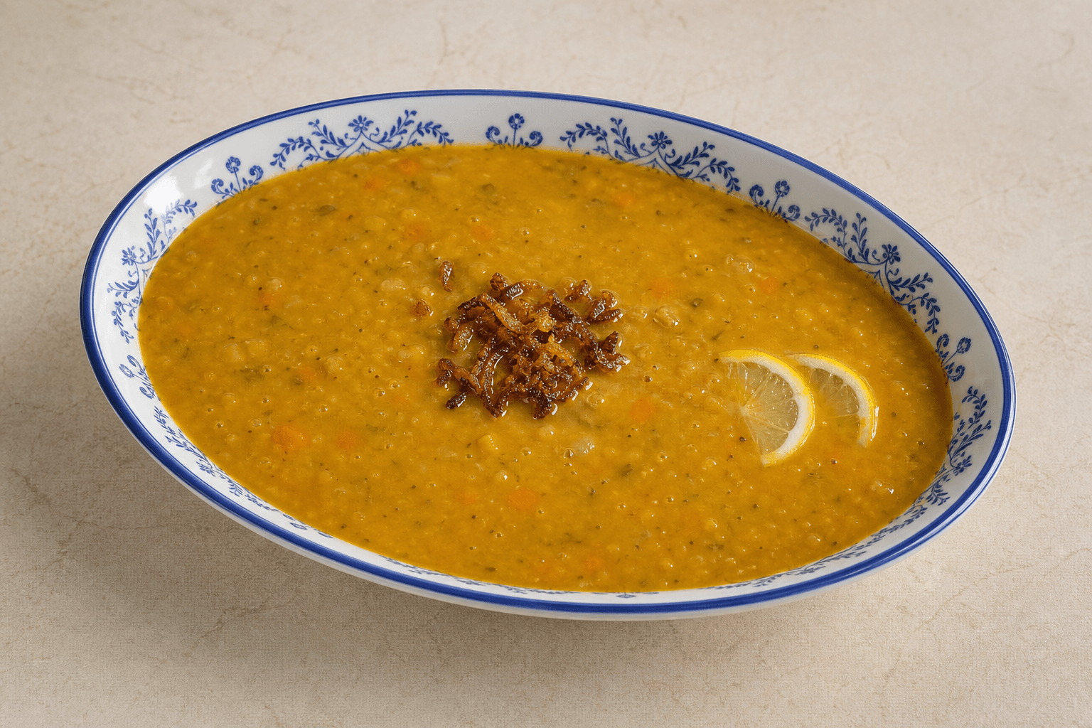 Imagem de comida VDAMO: Sopa de lentilhas estilo Oriente Médio 104 P03