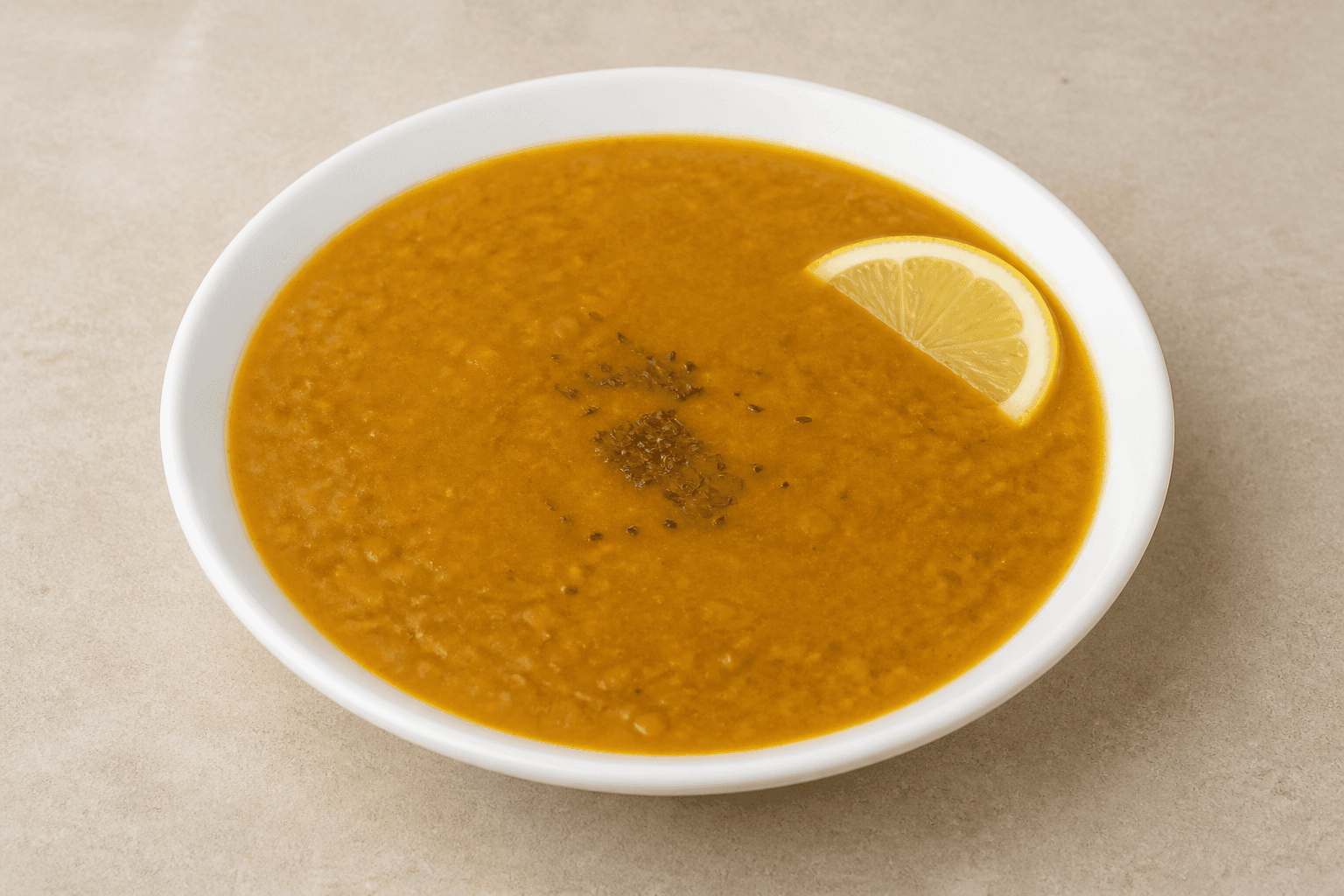 Imagen de comida VDAMO: Sopa de lentejas de Oriente Medio 116 P01