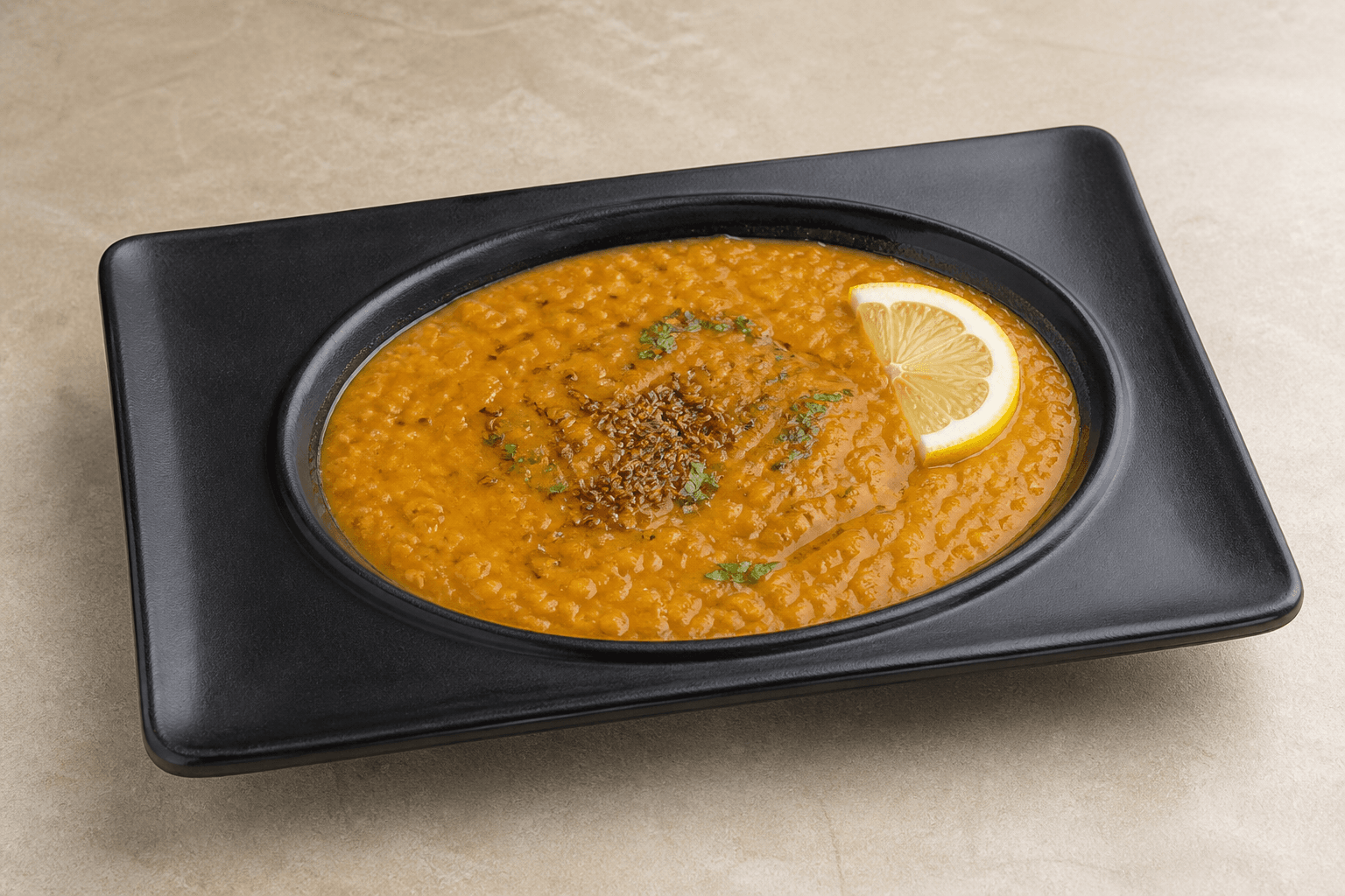 Imagen de comida VDAMO: Sopa de lentejas de Oriente Medio 116 P02