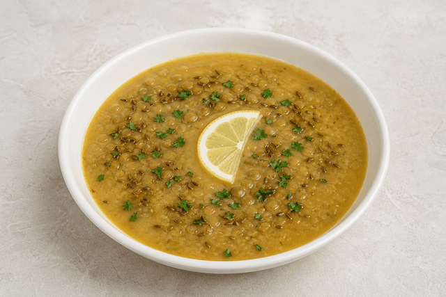 VDAMO Speisebild: Linsensuppe aus dem Nahen Osten 116 P04