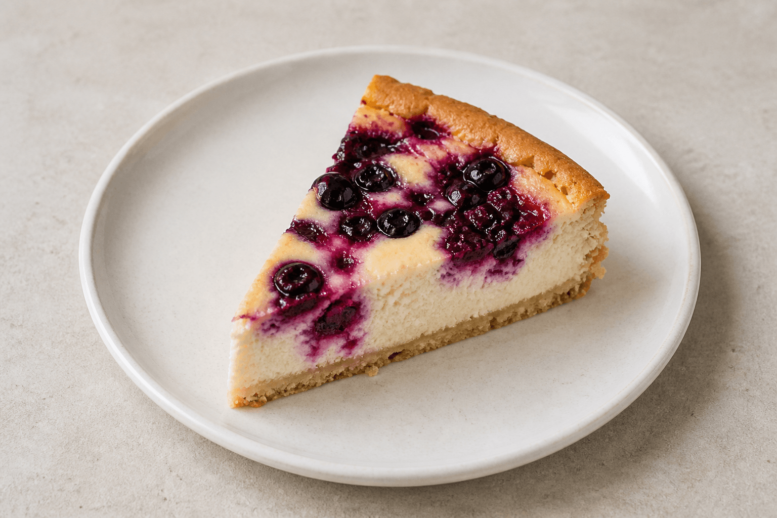 Photorealistic LT Fruit cheesecake slice dessert P09 food image by VDAMO