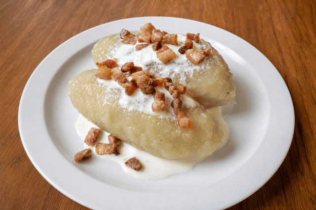 Photorealistic Cepelinai menu-main food image by VDAMO