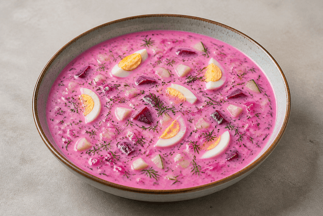 Photorealistic Šaltibarščiai menu-main p10 food image by VDAMO