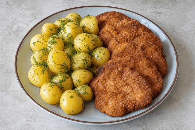 Photorealistic Latvian karbonāde menu-main p10 food image by VDAMO