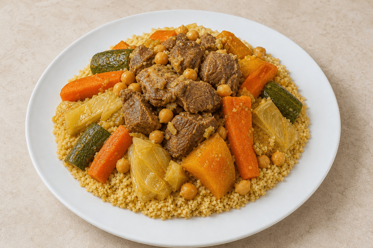 Photorealistic Couscous menu-main p01 food image by VDAMO